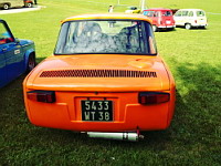 Renault 8 Gordini orange (de 1962-73)(a Champagnier (38), en 2018) (1)